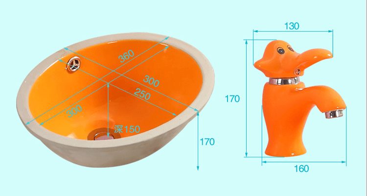 Chậu rửa tay cho trẻ em 9802