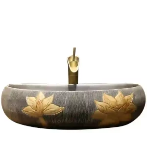 Chậu gốm cổ điển phù hợp để trang trí nhà cửa quán cà phê