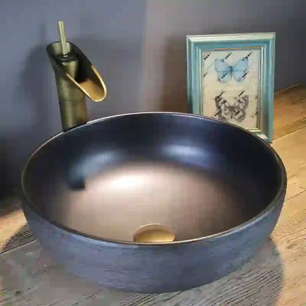 Chậu gốm cổ điển phù hợp để trang trí nhà cửa quán cà phê - Image 2