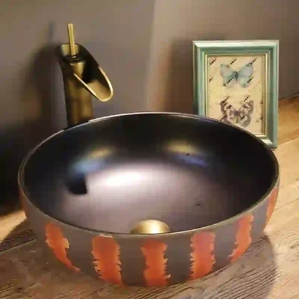 Chậu gốm cổ điển phù hợp để trang trí nhà cửa quán cà phê - Image 3
