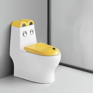Nhà vệ sinh trẻ em trong hình dạng của một con