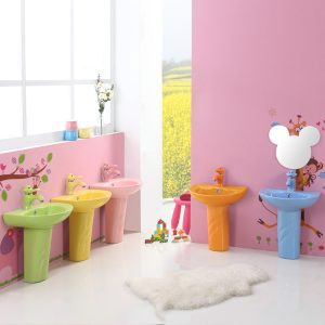 Bệ gốm trẻ em thích hợp cho sân chơi mẫu giáo
