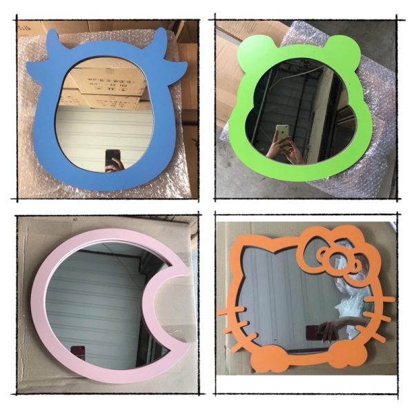 Gương hoạt hình cho trẻ em, hoa hướng dương, hươu cao cổ, gương hoạt hình khác nhau - Image 3
